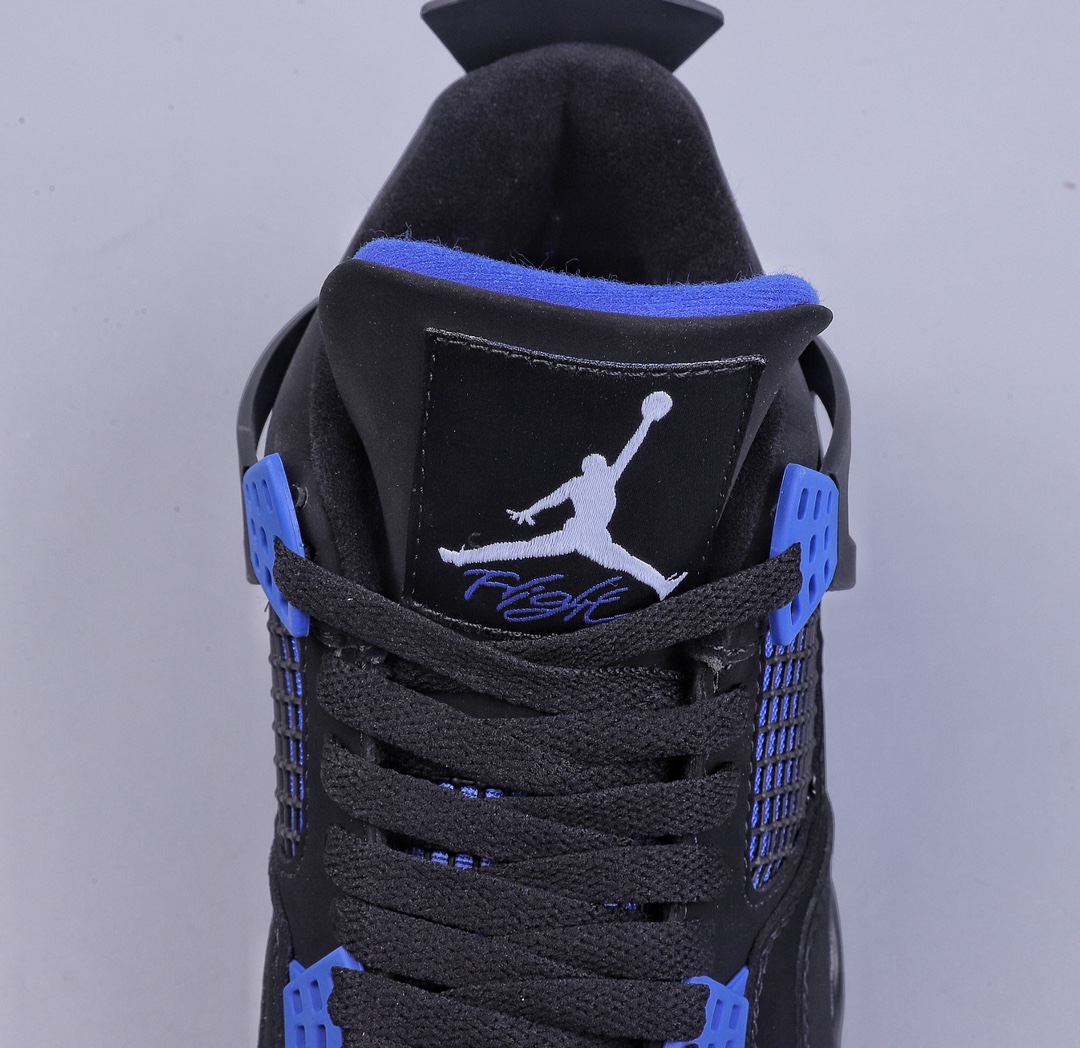 240 小绿X Jordan AJ4 RETRO 黑蓝 DH6927-004