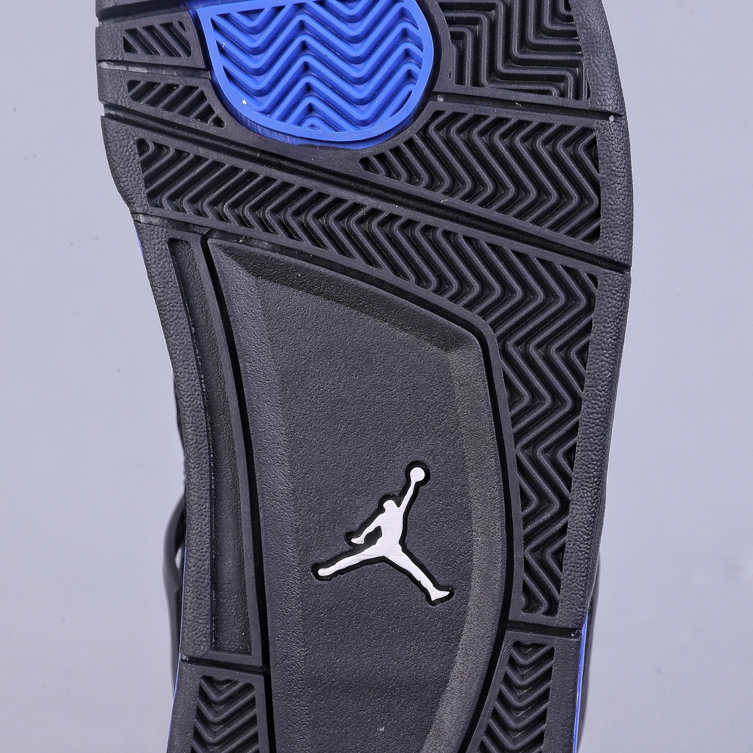 240 小绿X Jordan AJ4 RETRO 黑蓝 DH6927-004