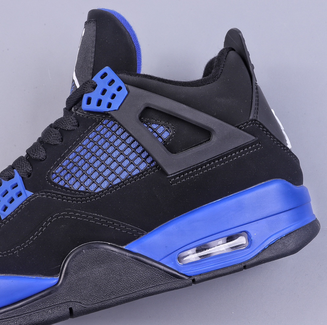 240 小绿X Jordan AJ4 RETRO 黑蓝 DH6927-004