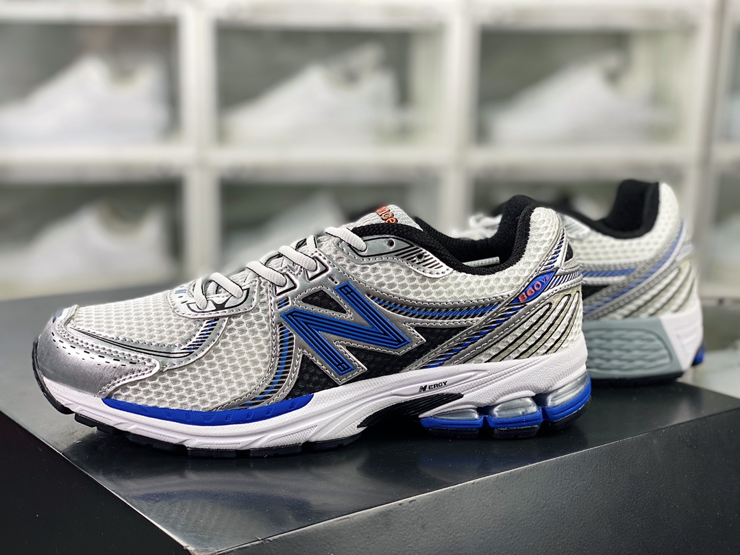 New Balance ML860V2 series low-top classic retro dad style casual sports jogging shoes ML860XB