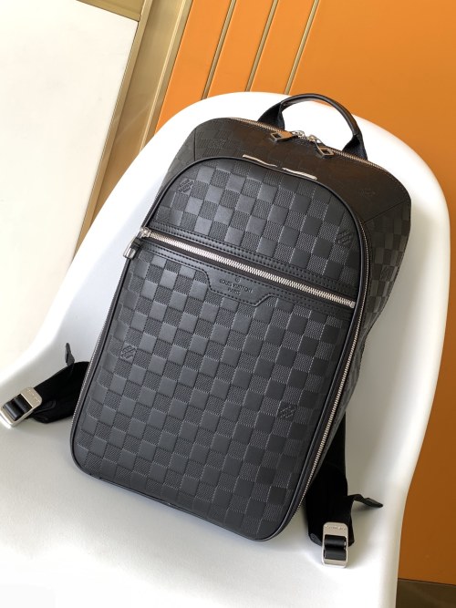 Louis Vuitton Michael Backpack Damier Infini Onyx Leather, 29 x 42 x 13 cm