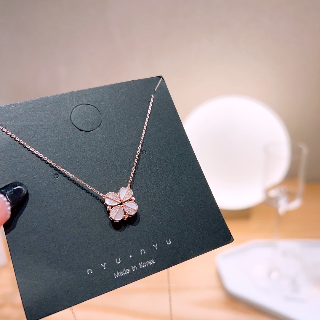 Nickelfreies Silber Kette Mädchenhaft Abschluss Gold