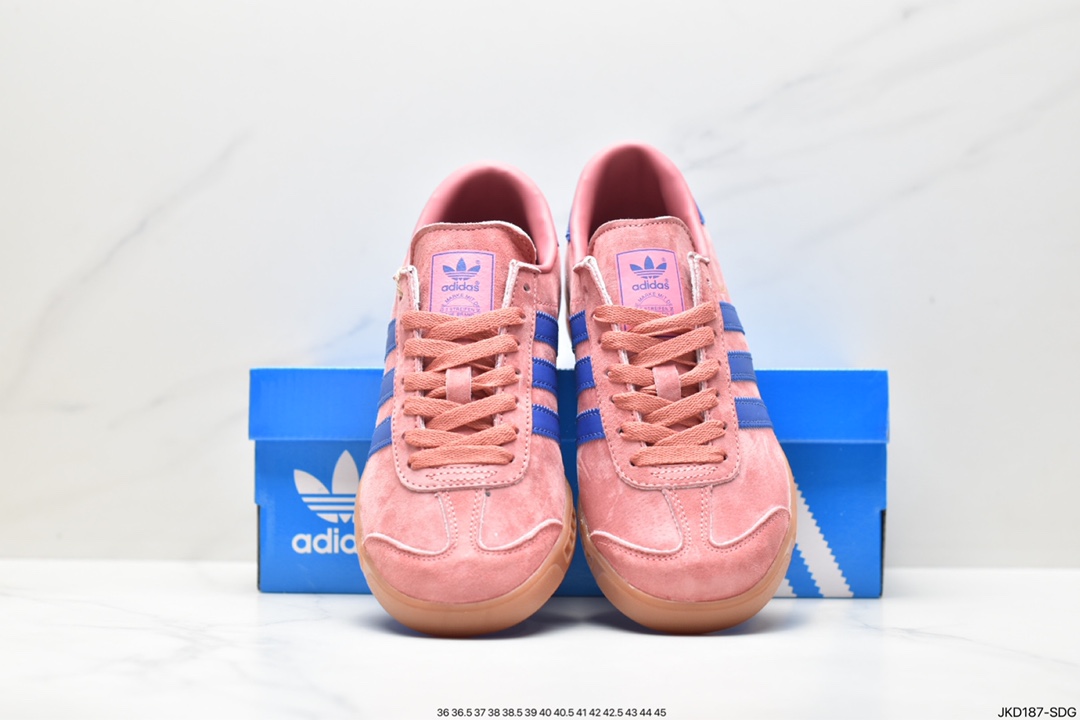 Adidas Handball Spezial ”Brown” Handball Player Series Low-top Casual Shoes H00446