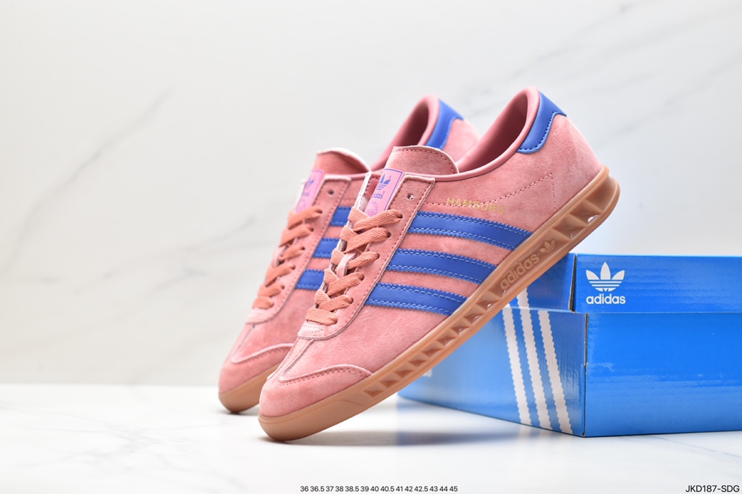 Adidas Handball Spezial ”Brown” Handball Player Series Low-top Casual Shoes H00446