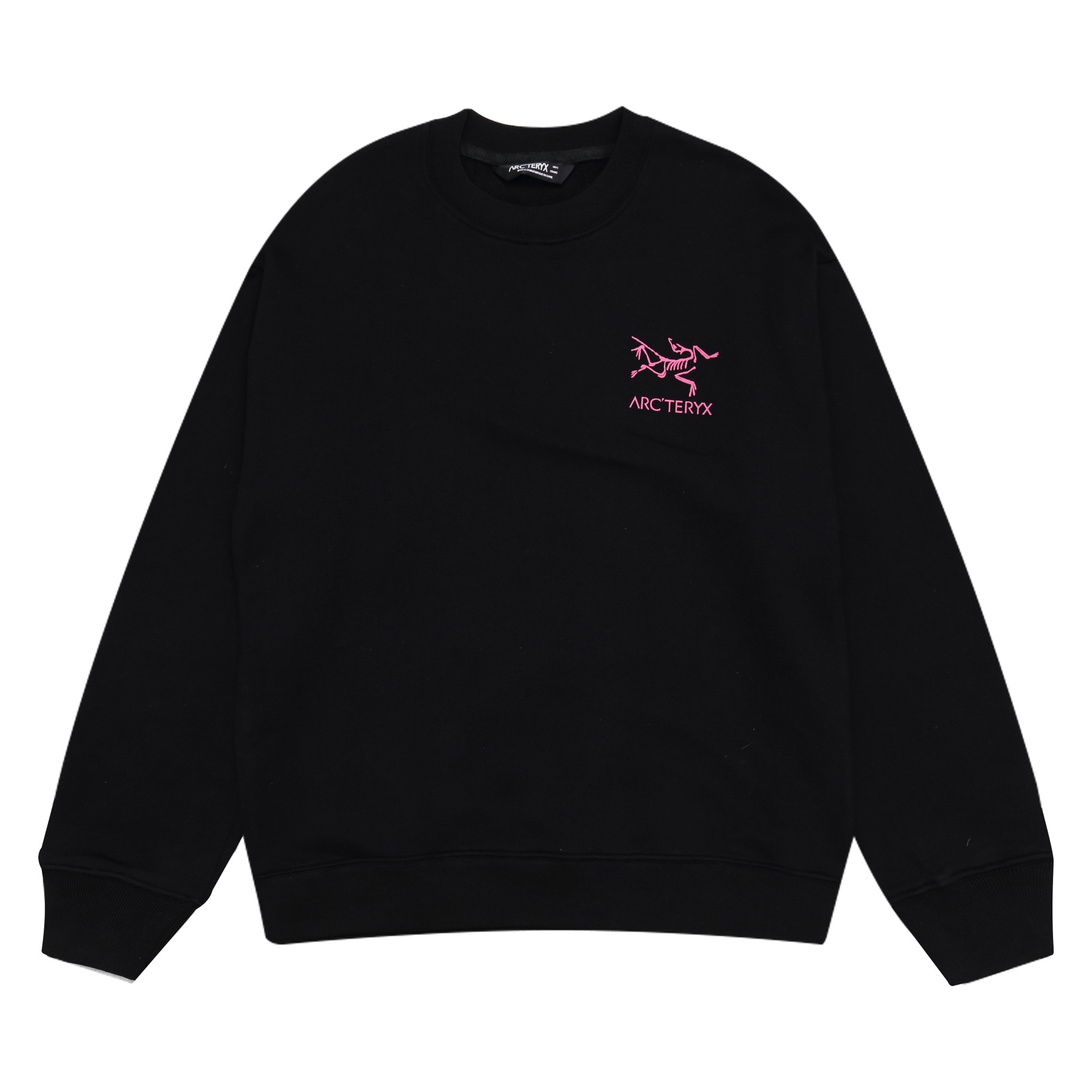 Arc’teryx Clothing Sweatshirts Black White Printing Cotton