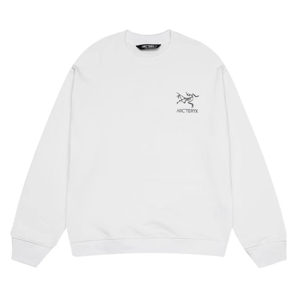 Replica Designer Arc’teryx Clothing Sweatshirts Black White Printing Cotton