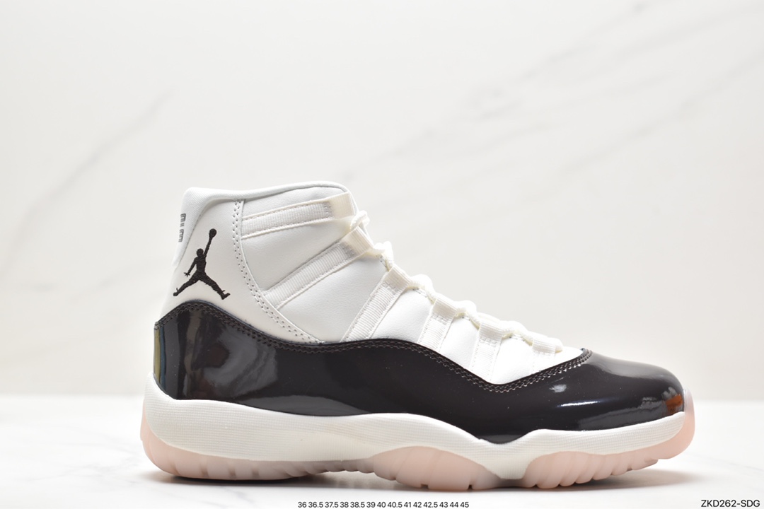 Air Jordan 11 “Concord”AJ11高帮运动实战篮球鞋“21版黑大魔王”AR0715-101