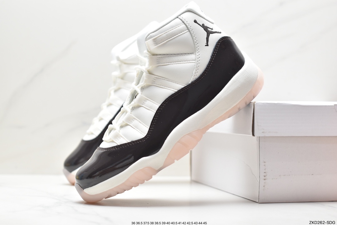 Air Jordan 11 “Concord”AJ11高帮运动实战篮球鞋“21版黑大魔王”AR0715-101