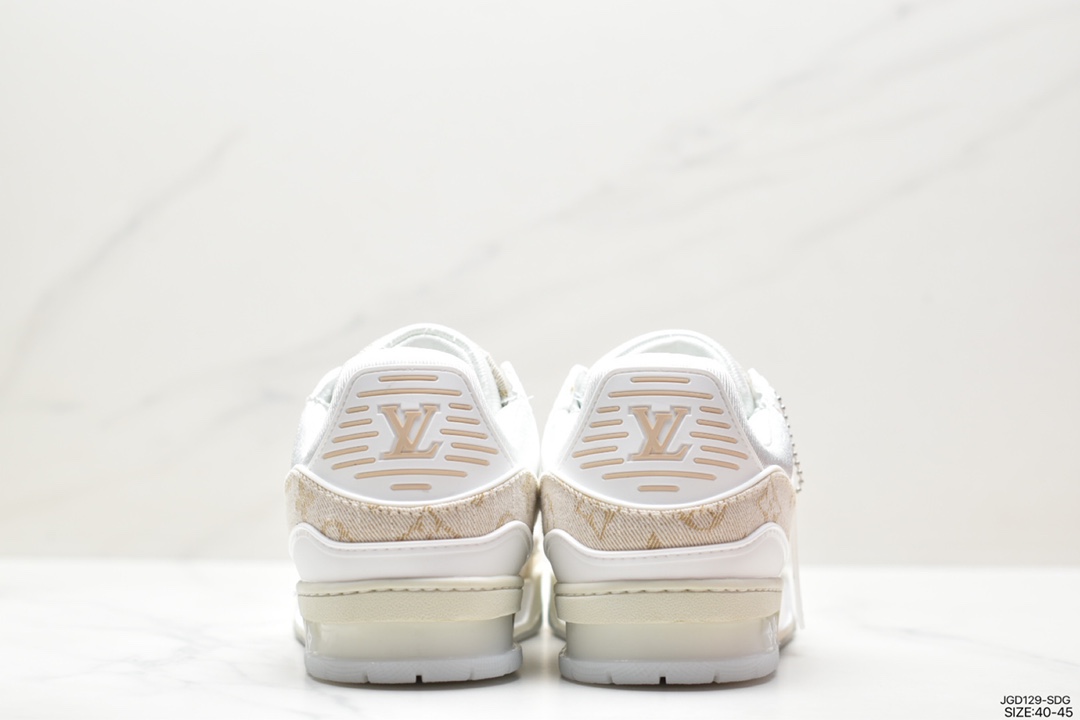 The new LVLouis Vuitton Trainer Sneaker Low casual sports culture all-match sneakers