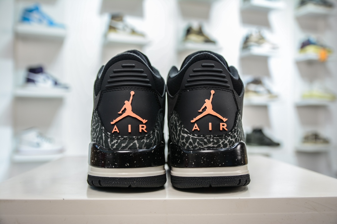 T 乔丹3代 AJ3 Air jordan 3 Retro ”Fear” 灰黑 CT8532-080