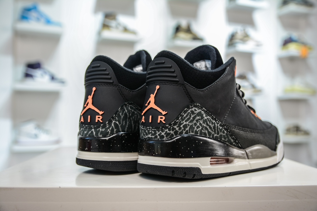 T 乔丹3代 AJ3 Air jordan 3 Retro ”Fear” 灰黑 CT8532-080