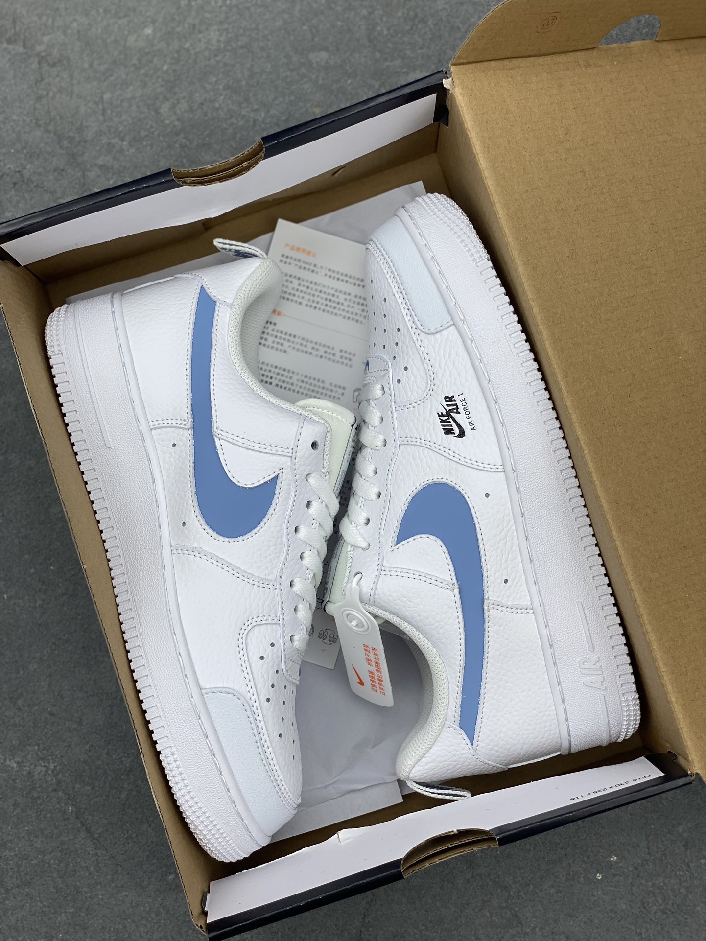 Nike Air Force 1 Premium White Reflective Casual Sneakers (CV3039-118) 10 i1691260905 2848 8