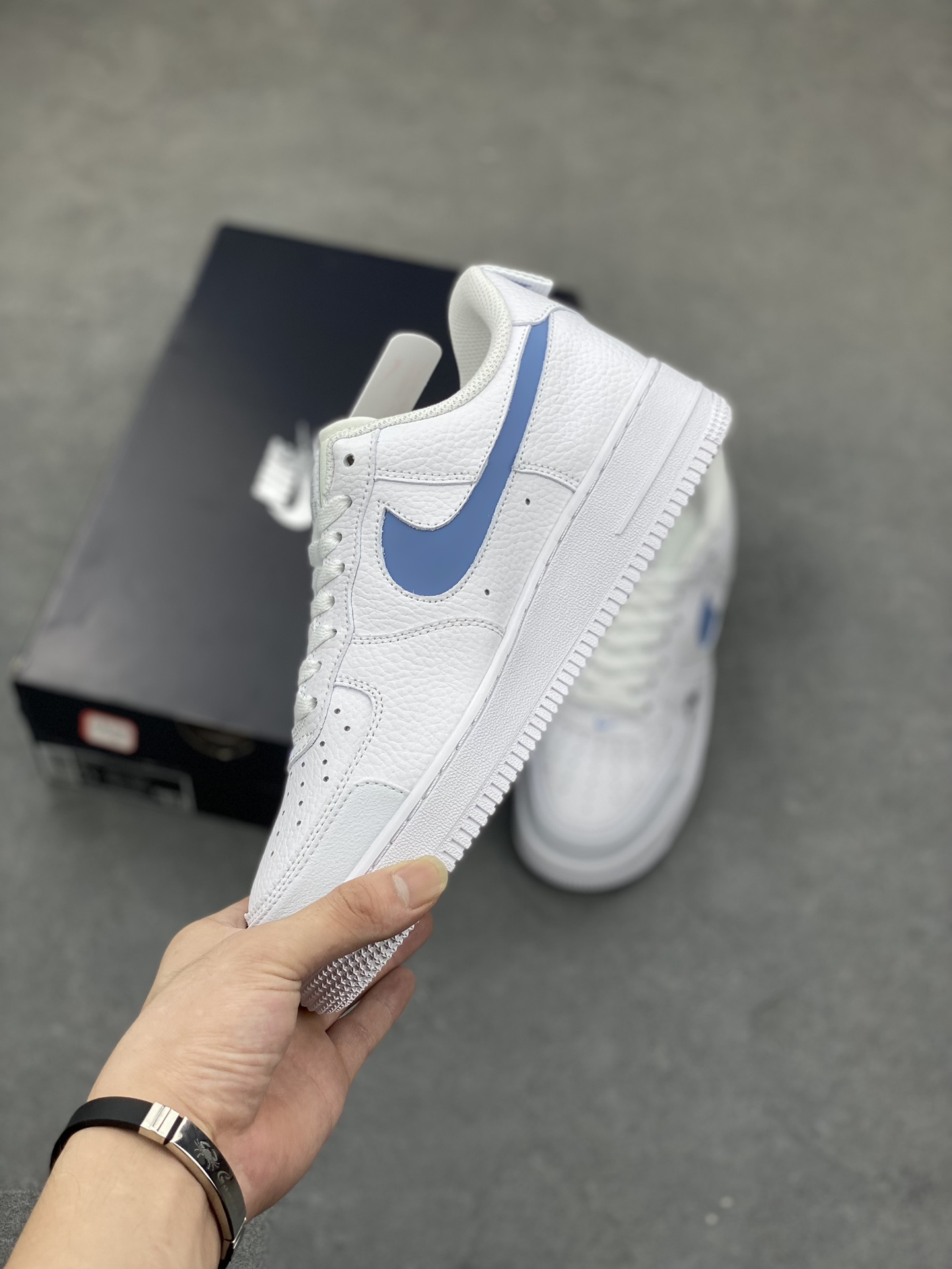 Nike Air Force 1 Premium White Reflective Casual Sneakers (CV3039-118) 4 i1691260905 4047 2