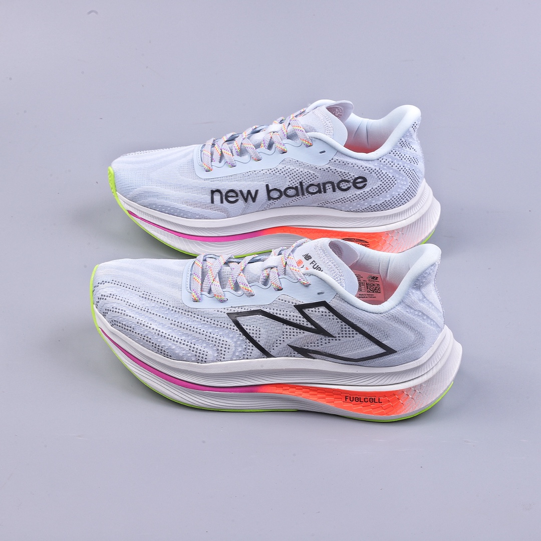 NB FuelCell running shoes New Balance FuelCell SC Trainer v2 Marathon full-length carbon plate professional racing training running shoes MRCXLG3