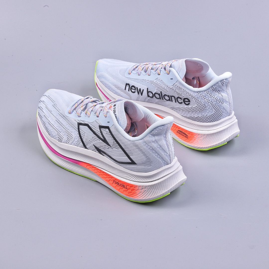 NB FuelCell running shoes New Balance FuelCell SC Trainer v2 Marathon full-length carbon plate professional racing training running shoes MRCXLG3