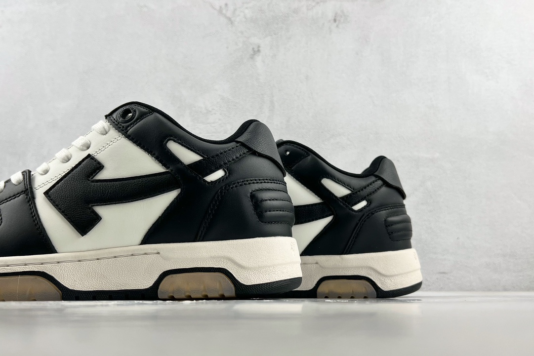 OFF-WHITE Out Of Offce Black and White OMIA189C99LEA0011004