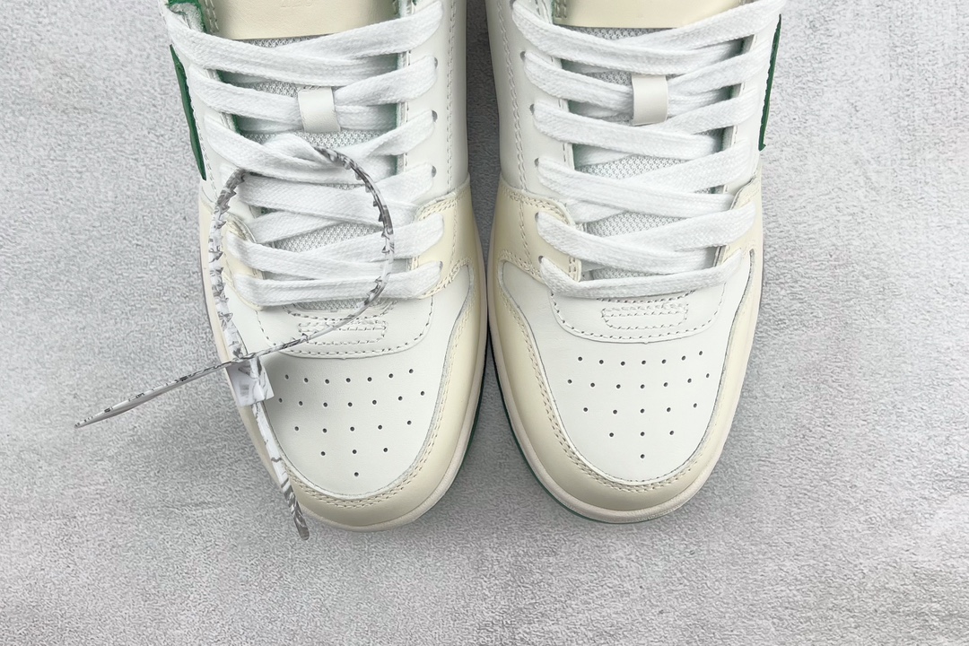 OFF-WHITE Out Of Offce White/Green OMIA189R21LEA0010155