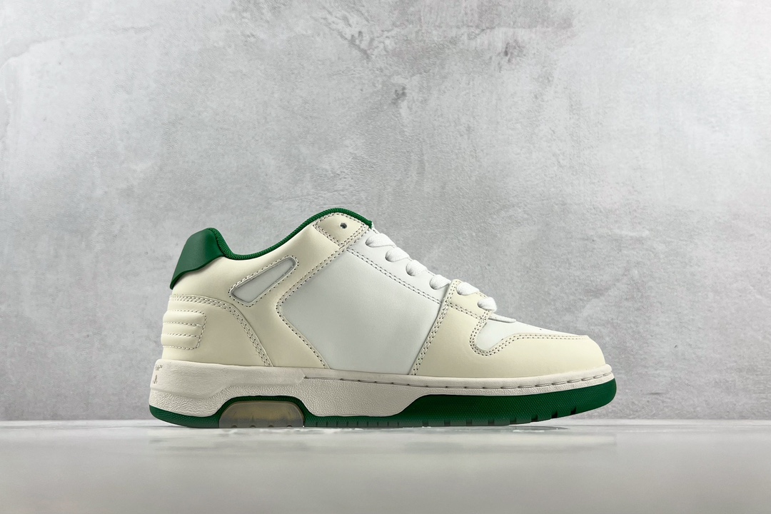 OFF-WHITE Out Of Offce White/Green OMIA189R21LEA0010155