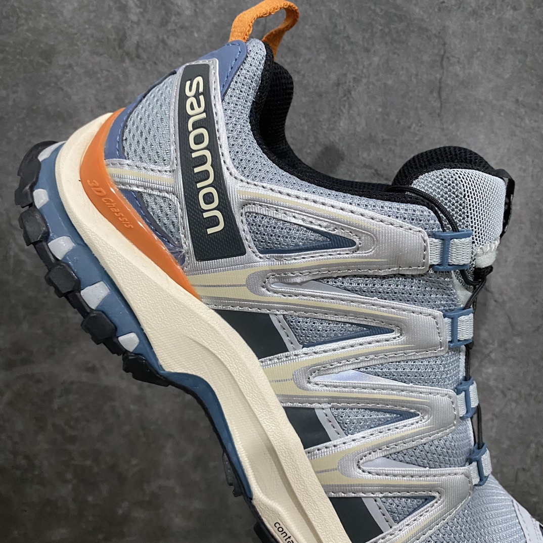 Green x version SALOMON XA Pro 3D ADV Salomon trendy off-road functional outdoor functional shoes white gray sand field gray 472456