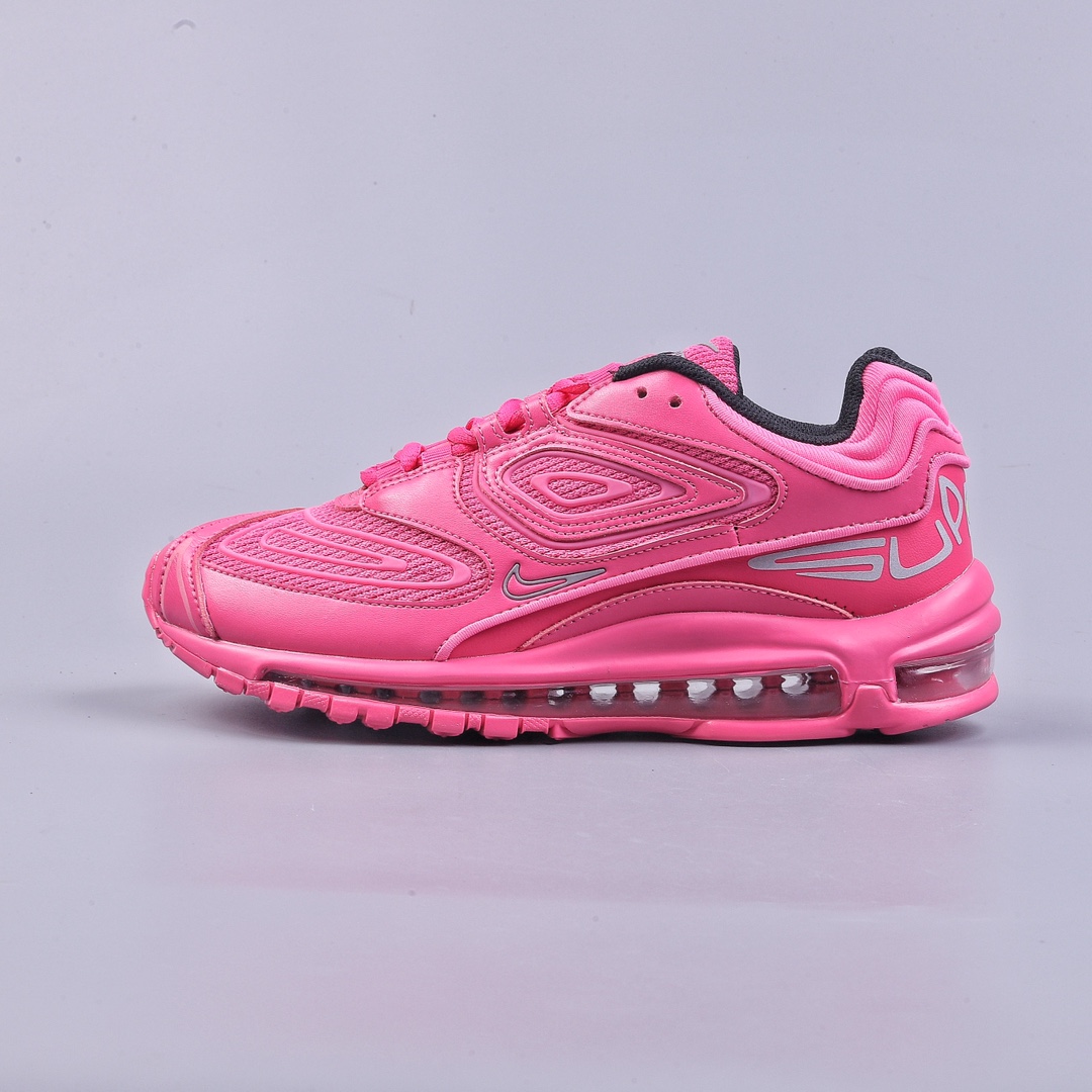 Supreme x Nike Air Max98 TL 全掌气垫 减震跑步鞋 DR1033-600