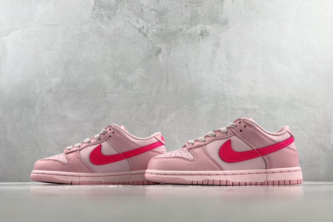 Nike Dunk Low ”Triple Pink”粉色 DH9756-600