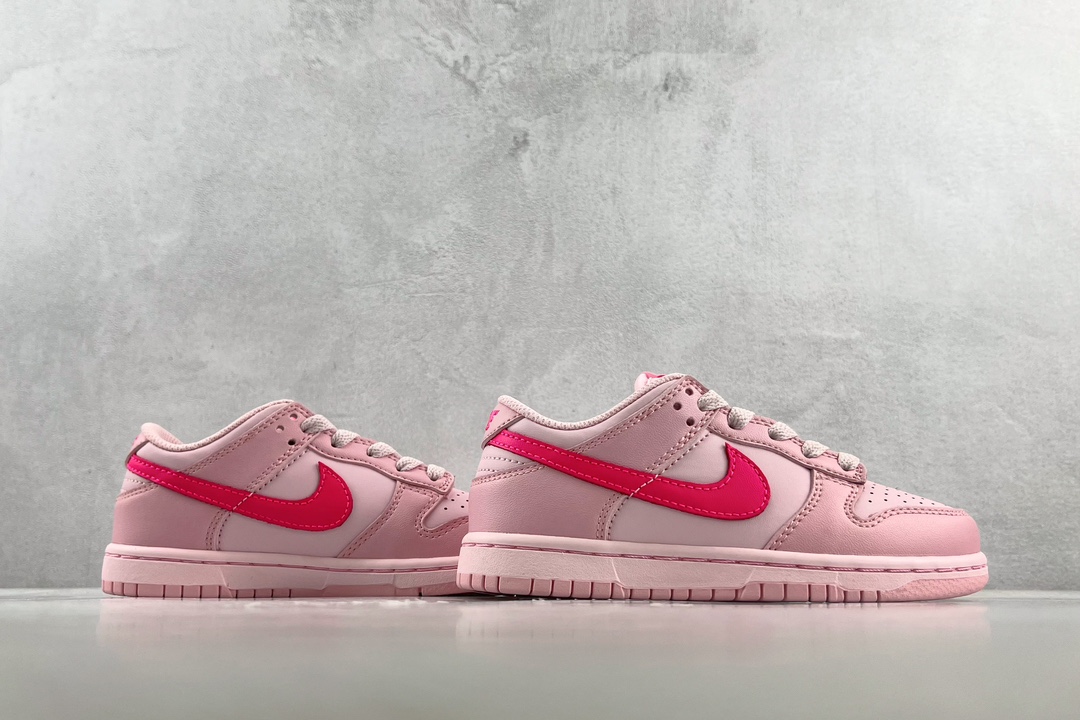 Nike Dunk Low ”Triple Pink”粉色 DH9756-600