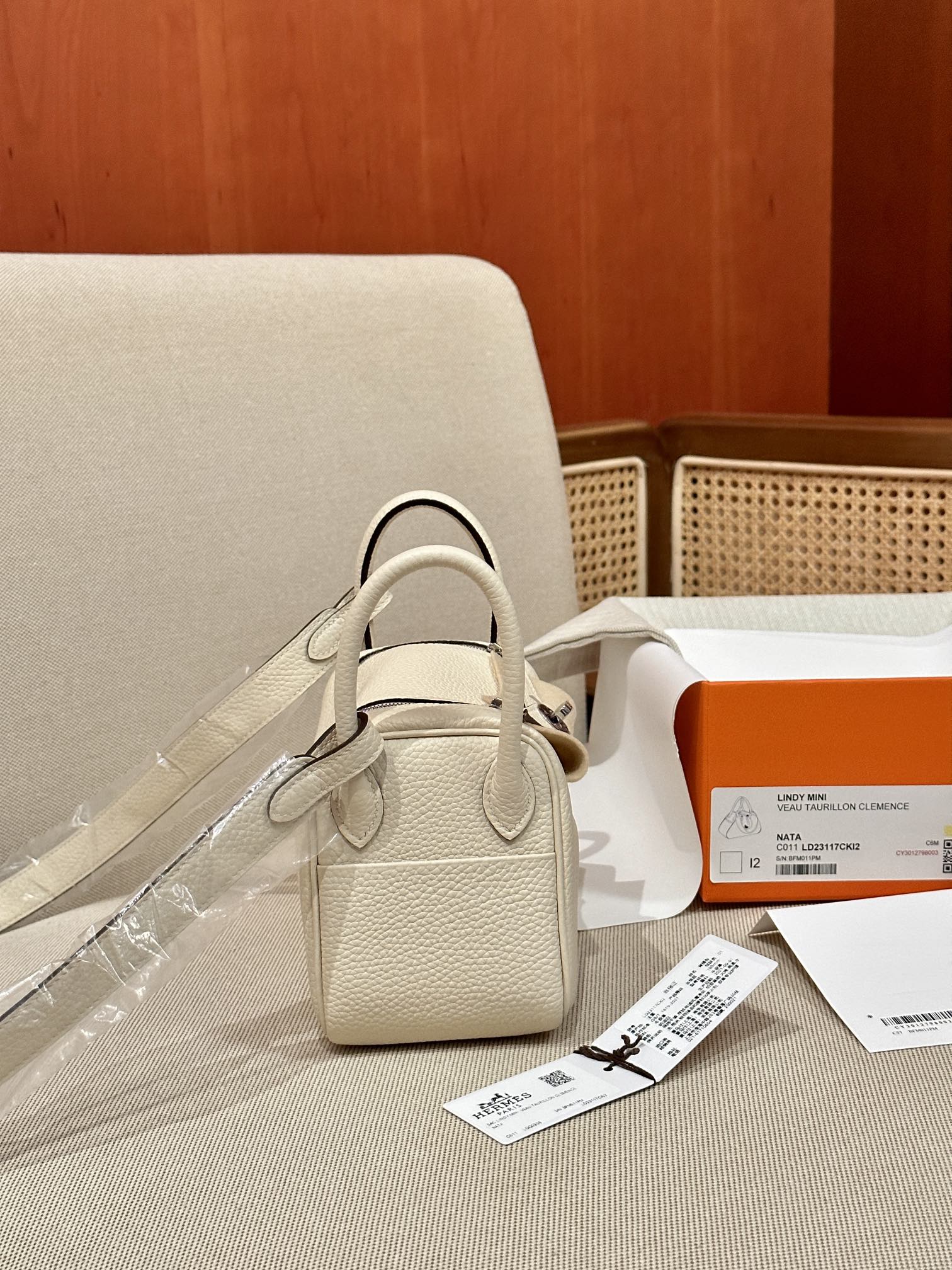Hermes Lindy Nata mini shoulder everyday