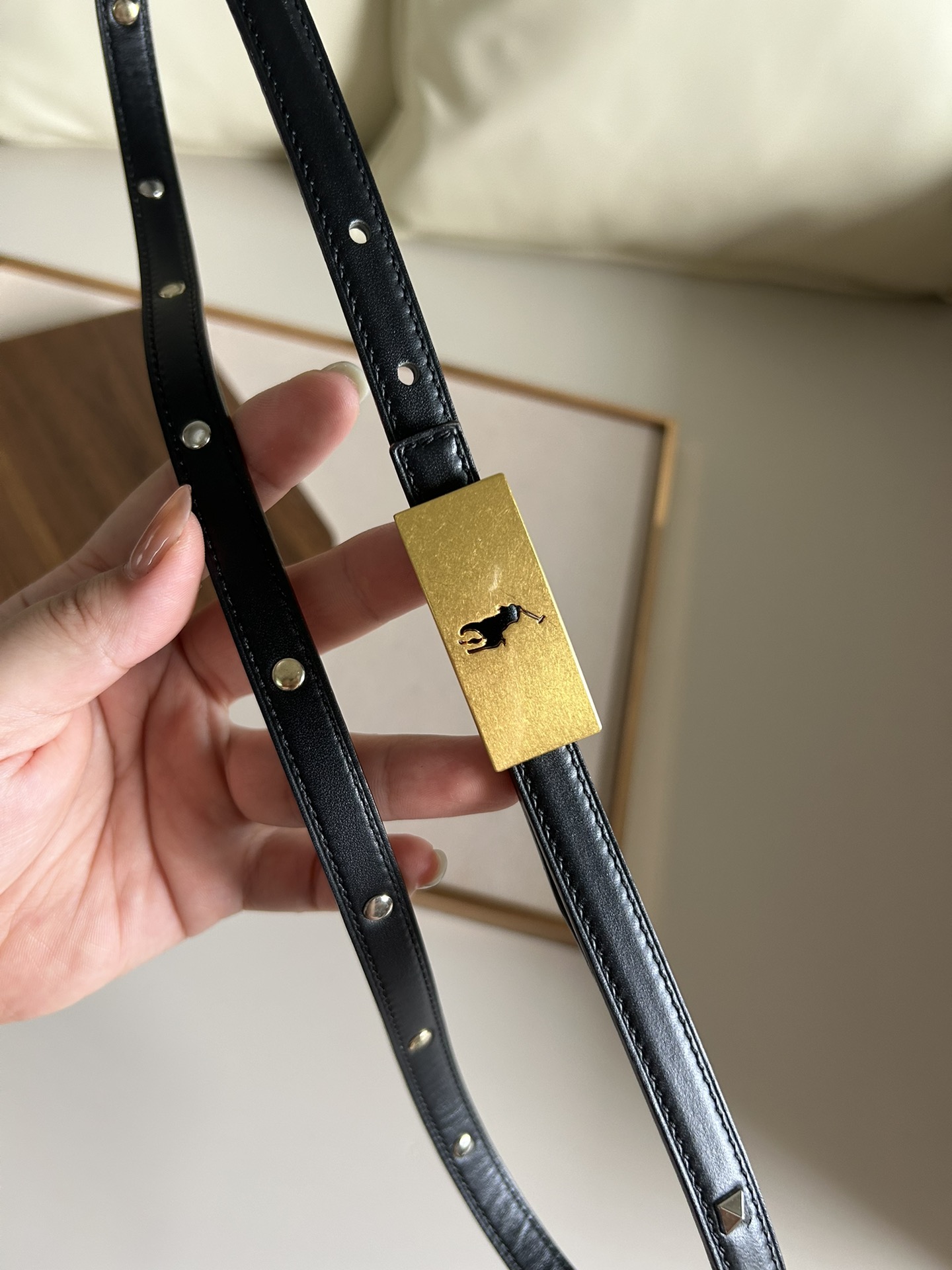 hermes#新款小方H扣衿双面皮带
