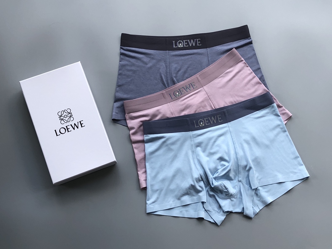로에베 컬러 원단 심리스 남성 속옷 상세 이미지 4