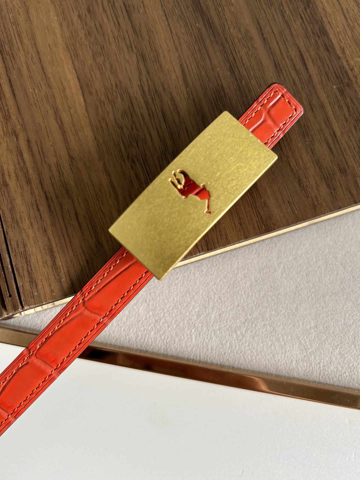 hermes#新款小方H扣衿双面皮带