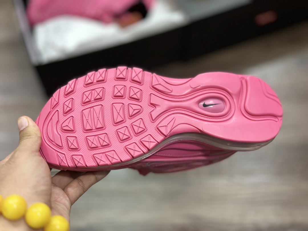 Supreme x NK Air Max 98 联名款全掌气垫复古子弹跑步鞋 DR1033-600