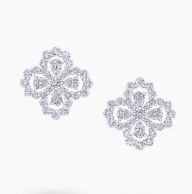 项链耳拍
S0190 👑高级珠宝💎定制 hw海温斯顿 经典 四叶草 微镶 项链🍀系列 今年大热门款📩💗花