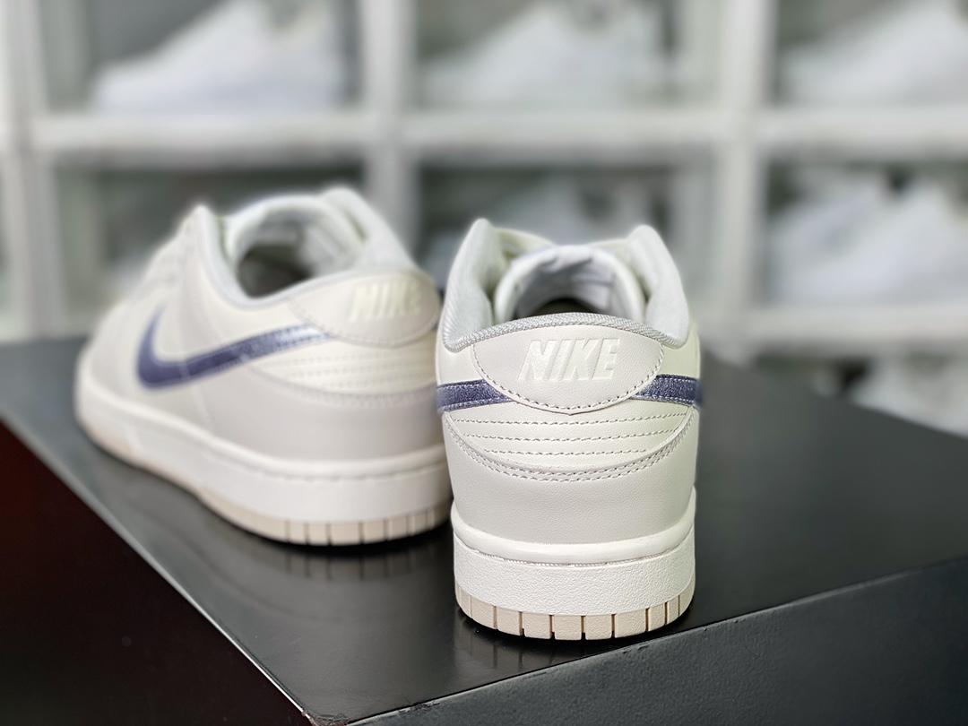 Wmns SB Dunk Low GS”Sail/Oxygen Purple”扣篮板鞋“米白星空紫”DX5930-100