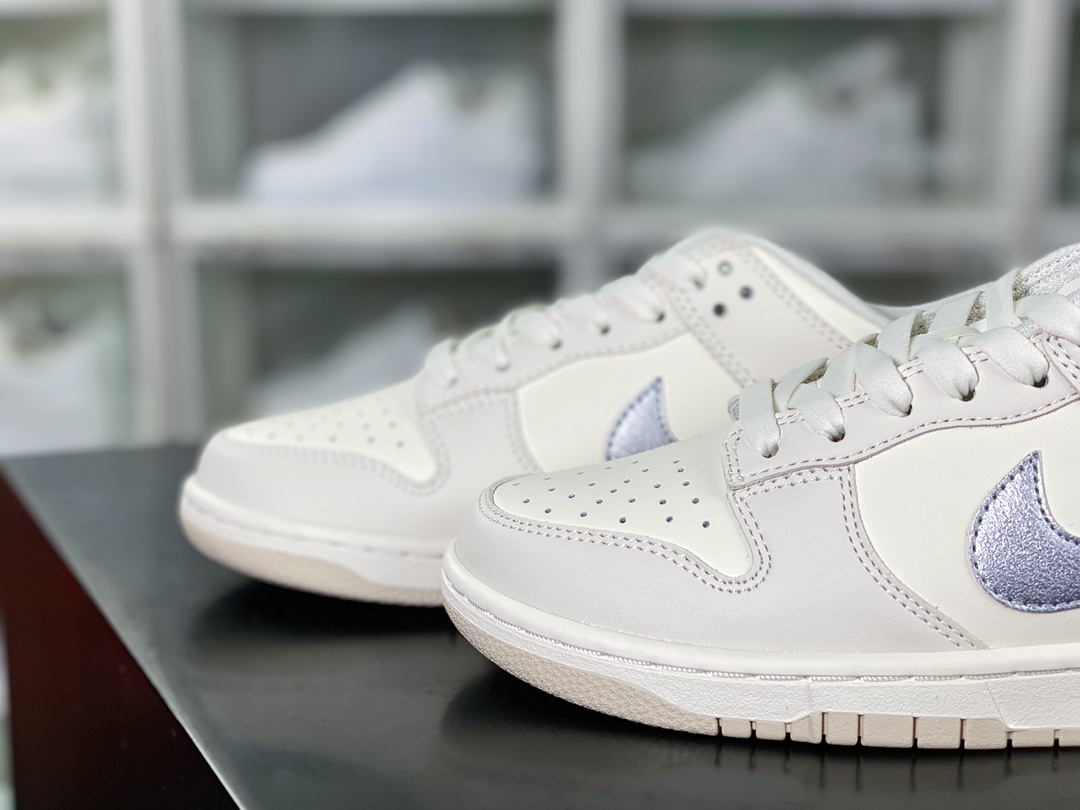 Wmns SB Dunk Low GS”Sail/Oxygen Purple”扣篮板鞋“米白星空紫”DX5930-100