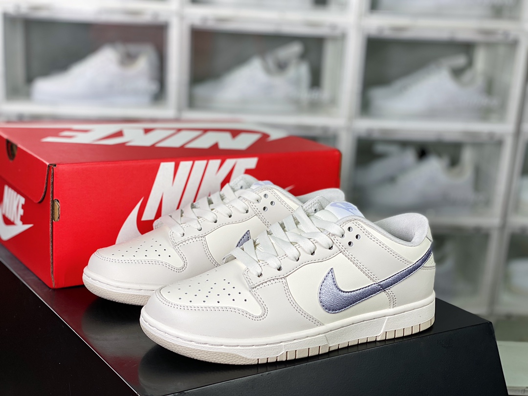 Wmns SB Dunk Low GS”Sail/Oxygen Purple”扣篮板鞋“米白星空紫”DX5930-100