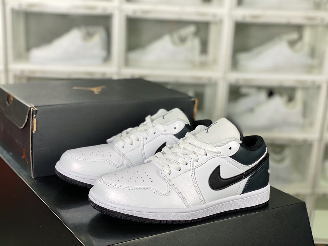 Air Jordan 1 Low”White Black Hits”AJ1乔丹一代低帮篮球鞋“白耀黑”553560-132