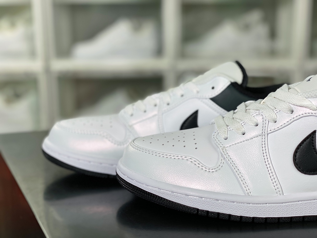 Air Jordan 1 Low”White Black Hits”AJ1乔丹一代低帮篮球鞋“白耀黑”553560-132