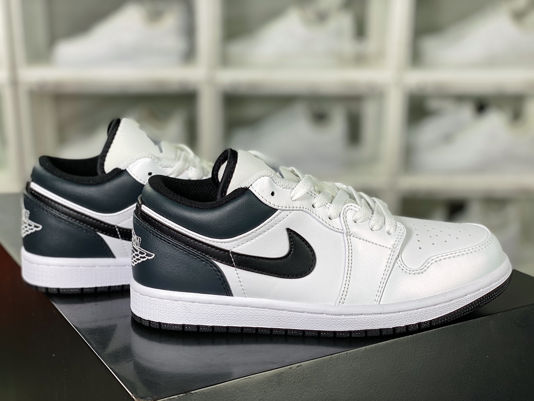 Air Jordan 1 Low”White Black Hits”AJ1乔丹一代低帮篮球鞋“白耀黑”553560-132