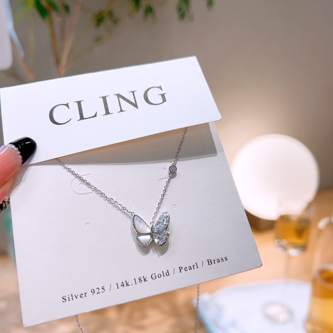 Hypoallergenes Silber Kette Leichter Luxus Muttertag Silber