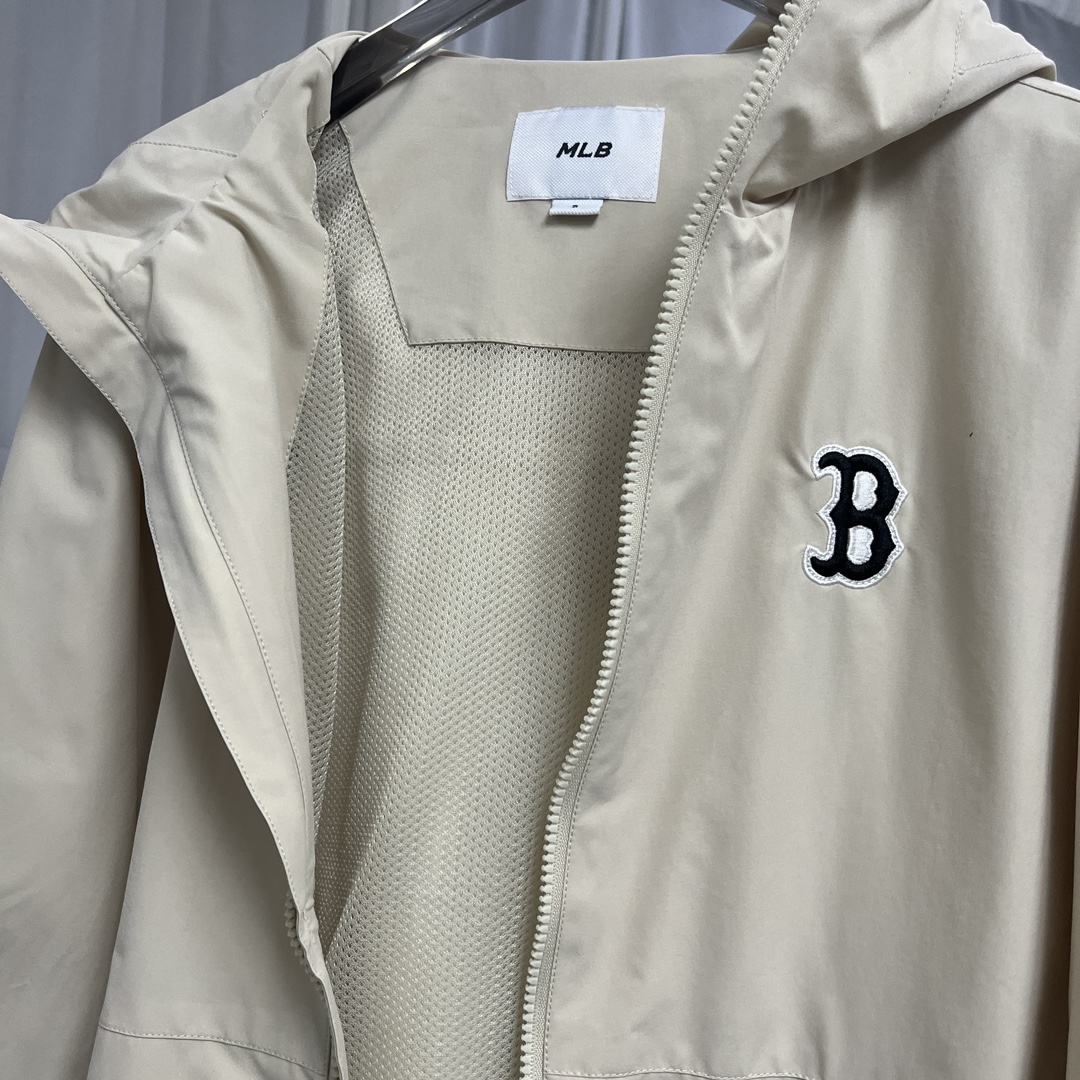 Korea Trading Company MLB Embroidered Zipper Cape Dress Set for Men and Women - 图片 5