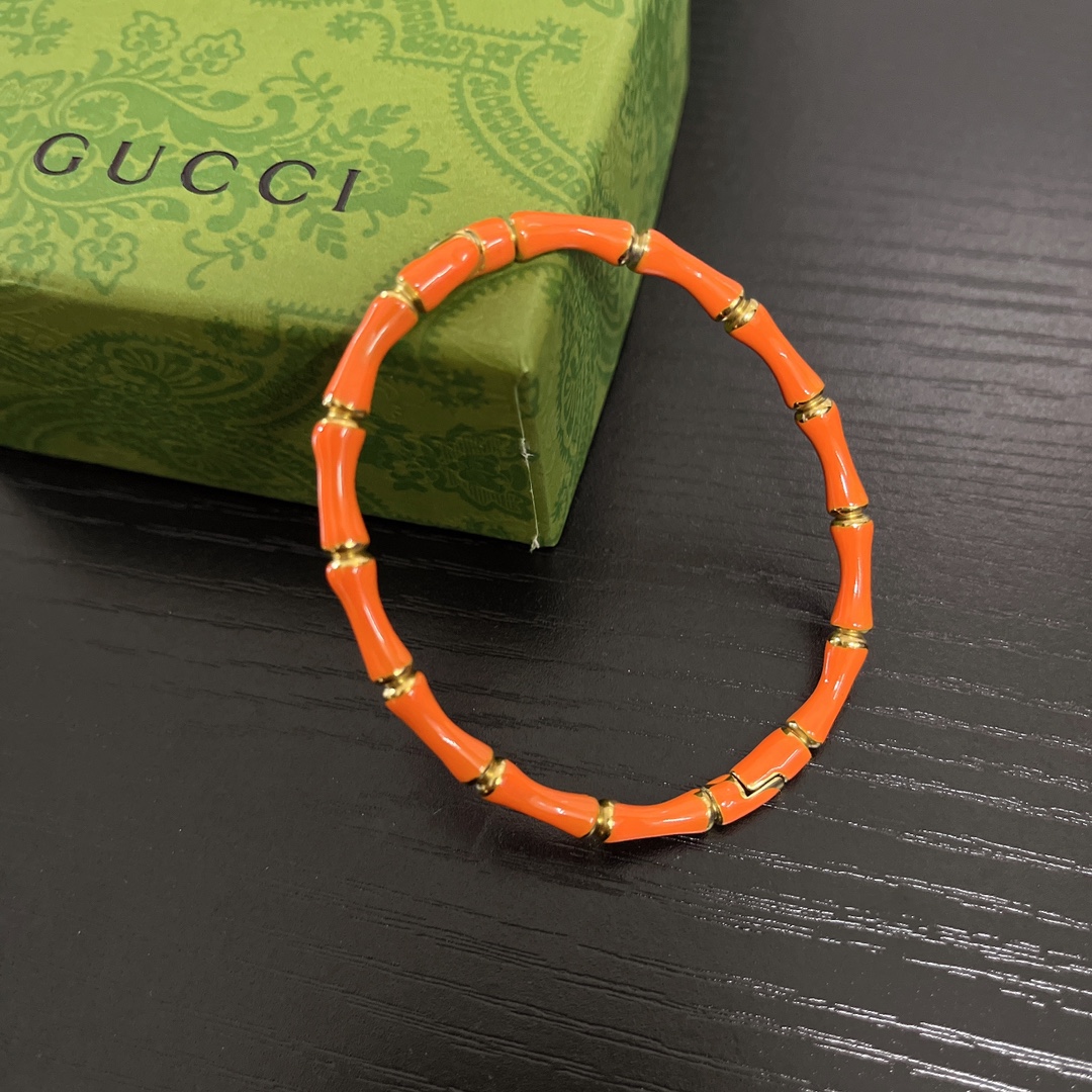 NO:109597,New Gucci jack bamboo bracelet women's high-end fashion high-end accessories simple bracelet accessories, jewelry boutique, gucci, bracelet19860909新款古驰滴胶竹节手镯女节节高升时尚高级感配饰简约手环饰品,饰品精品,gucci,bracelet,Jewelry