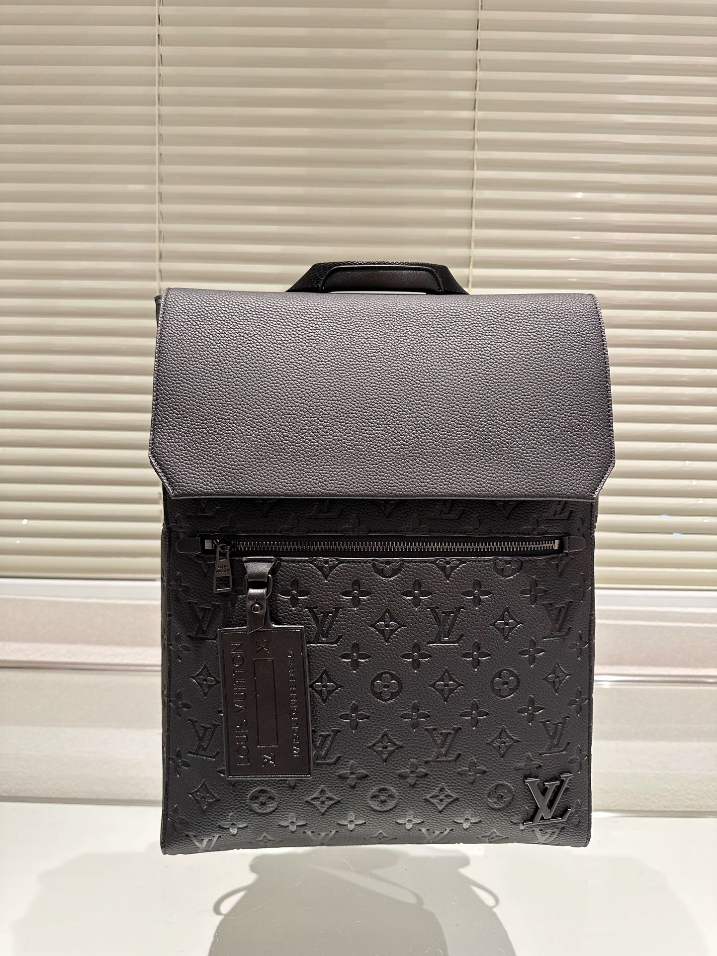 HERMES Birkin 30 Fjord Hand Bag Black Square H (2004)