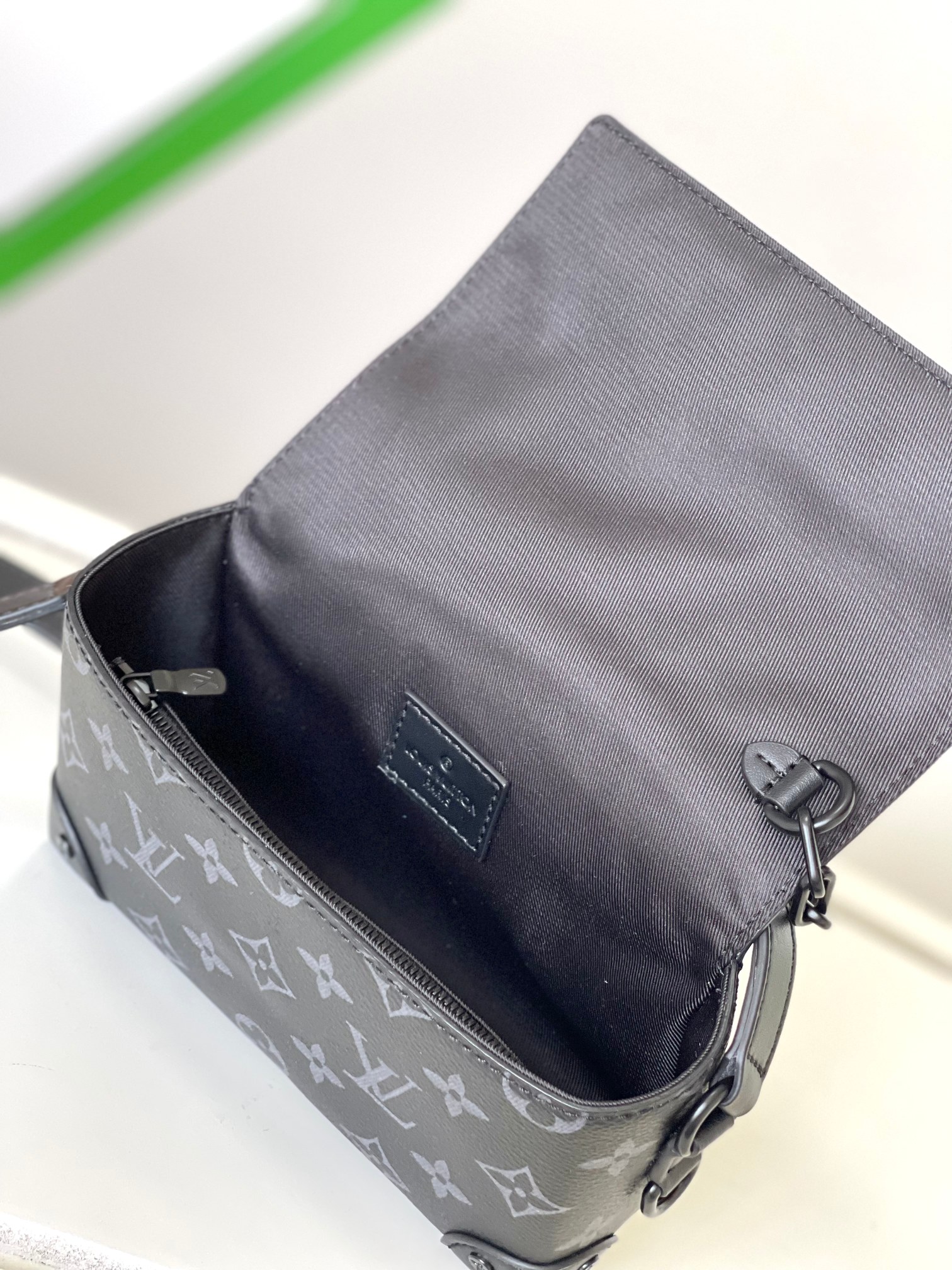 Louis Vuitton Black Monogram Taurillon Leather Messenger Bag M81783 9 a1691340433813 1757