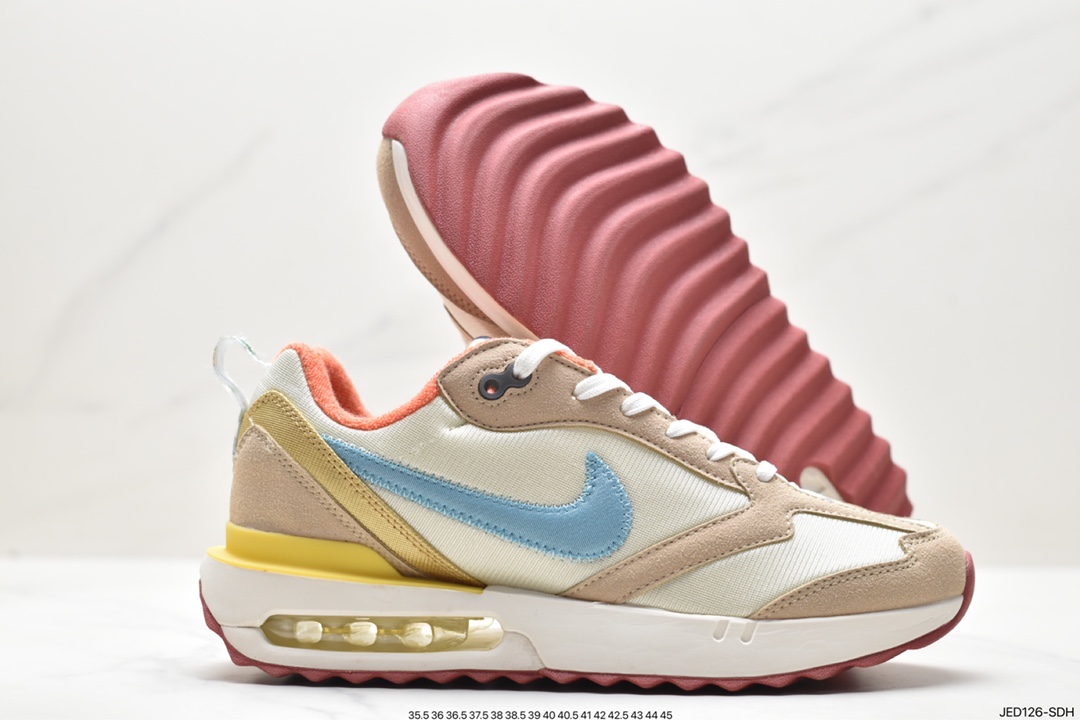 耐克NK Air Max Dawn 黎明系列低帮气垫百搭休闲运动慢跑鞋 DV4248-141