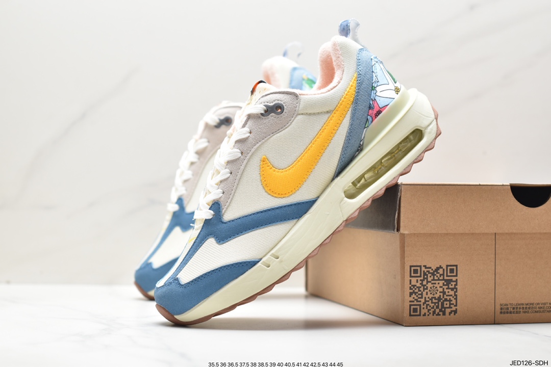 耐克NK Air Max Dawn 黎明系列低帮气垫百搭休闲运动慢跑鞋 DV4248-141
