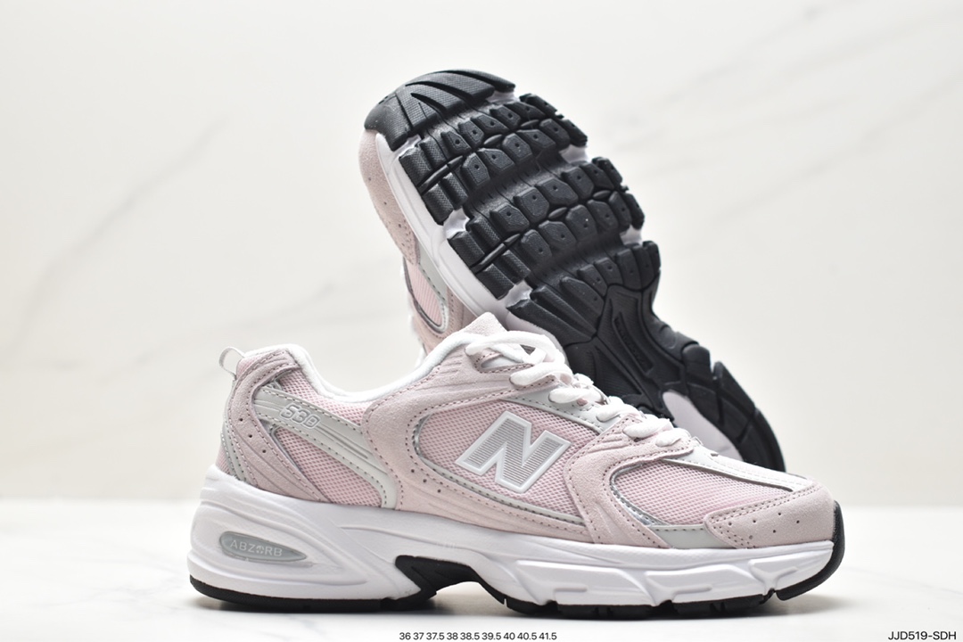 New Balance MR530KOB series distressed silver grey