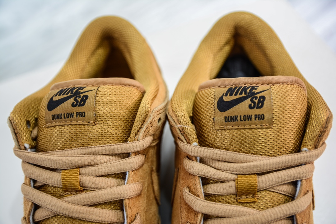 R Original NK SB Dunk Low Pro Wheat BQ6817-204