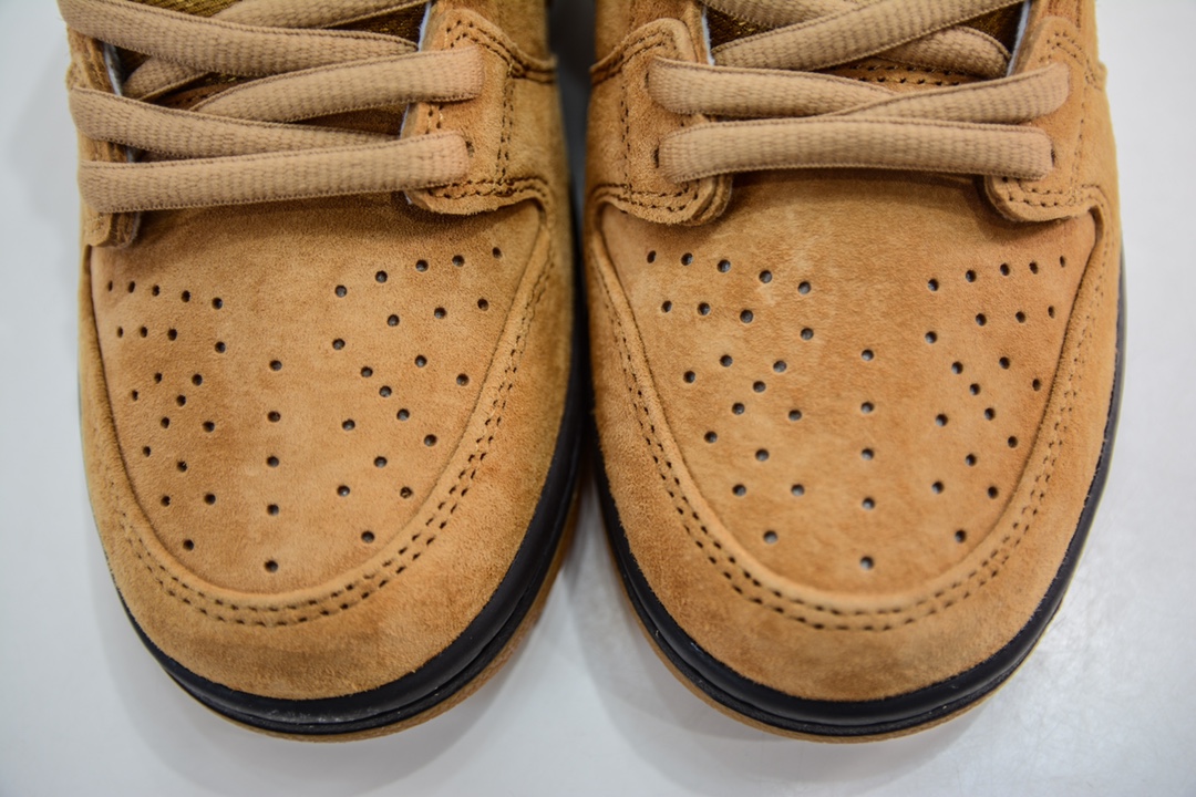 R Original NK SB Dunk Low Pro Wheat BQ6817-204