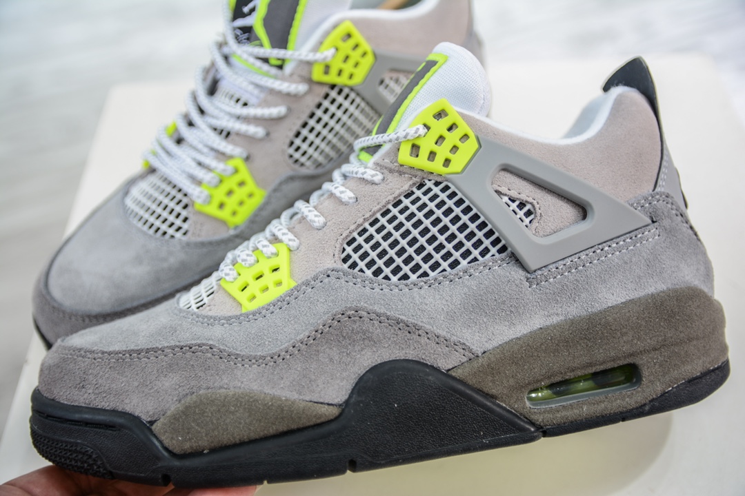 R AJ4 SE 95 Neon Grey Green CT5342-007