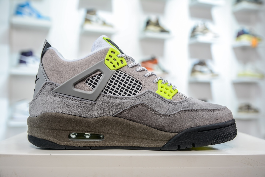 R AJ4 SE 95 Neon Grey Green CT5342-007